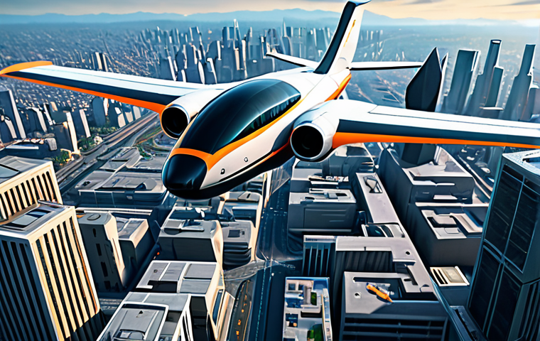 항공기 항법 시스템 - Radio Navigation**

"A vintage airplane flying over a landscape with a VOR station in the distance, ...