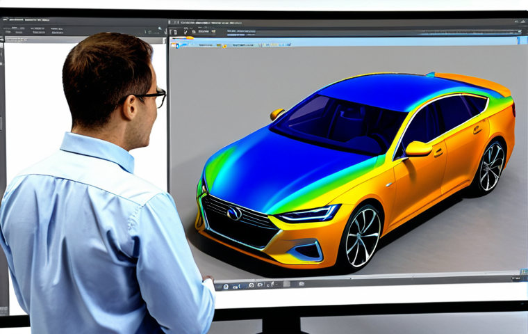 CAD CAE 소프트웨어 - Thermal Analysis**

"A team of engineers in a lab setting, fully clothed, analyzing a computer model...