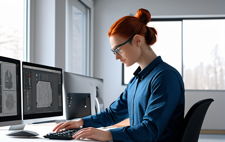 기계설계 자격증 - Thriving Mechanical Design Career**

"A diverse team of engineers collaboratively working in a moder...