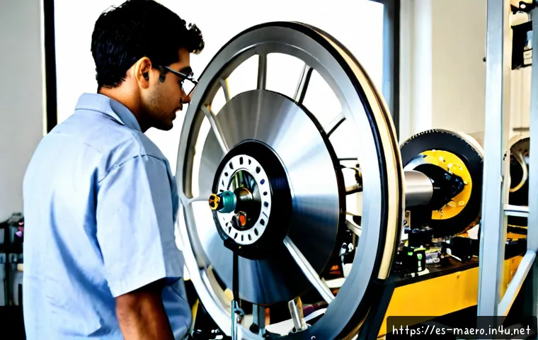 기계공학 동역학 - Photorealistic mechanical engineering dynamics laboratory, a Spanish university student in safety gl...